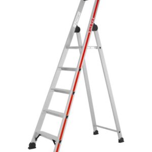 Hymer 4026 Anodised Platform Step Ladder With Enclosed Tooltray