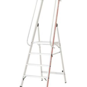 Hymer 8078 Platform Stepladder With Long Handrail