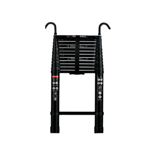 Telescopic Ladder 3.8M Aluminum Telescoping Ladder with Non-Slip Feet