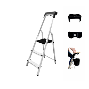 MYPRO ® Aluminium Platform Steps | 3 Tread | Trade & DIY | EN131 | 150KG