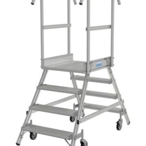 Krause Stabilo Double Sided Aluminium Platform Ladder